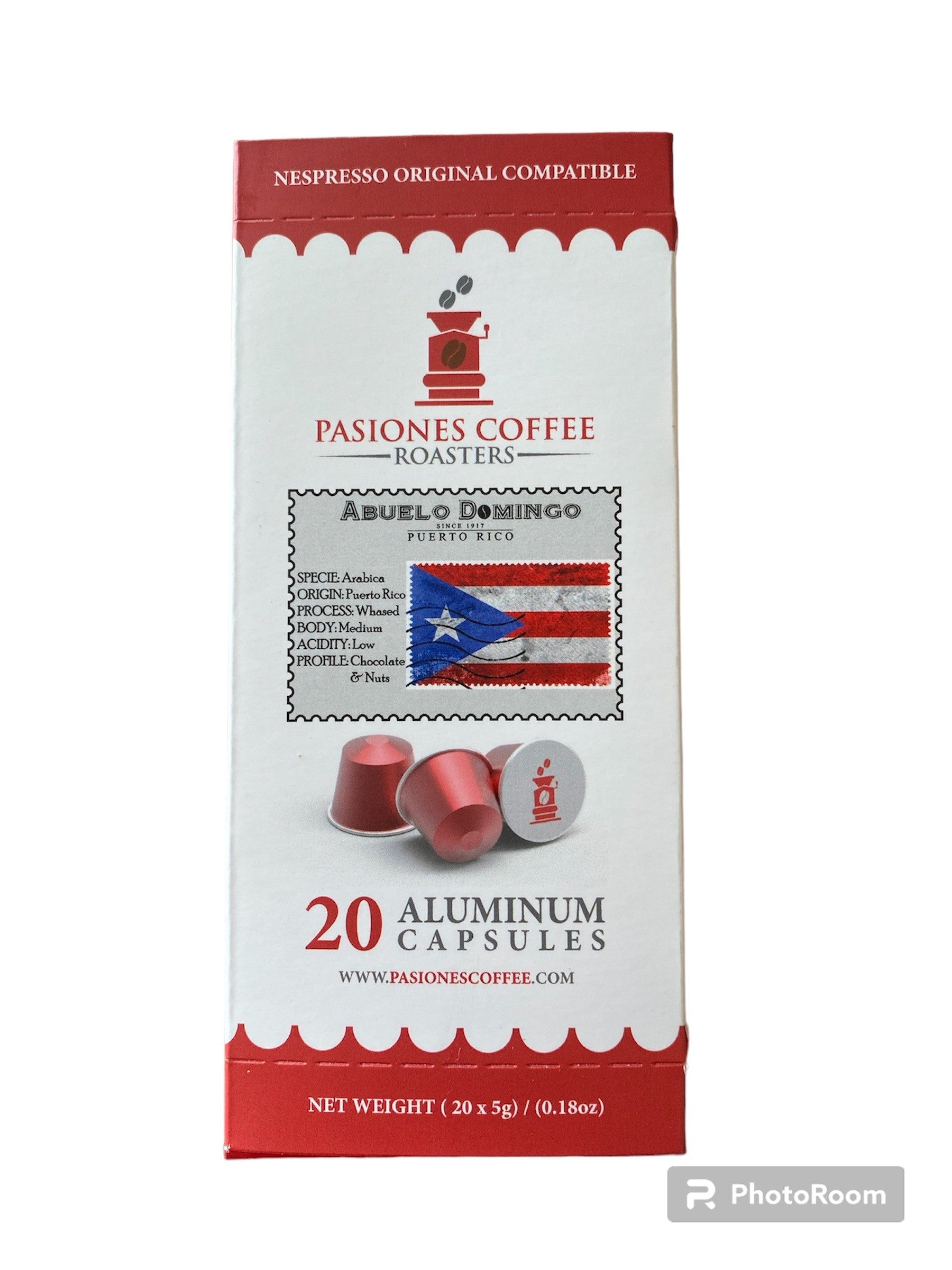 ABUELO DOMINGO NESPRESSO COMPATIBLE CAPSULES